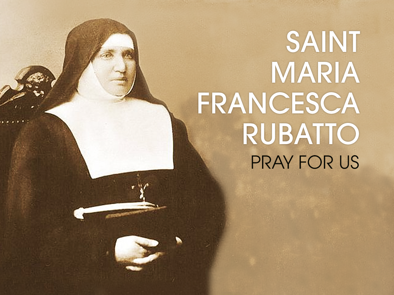 Saint Maria Francesca Rubatto