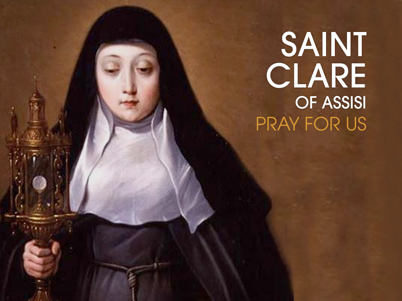 St. Clare of Assisi